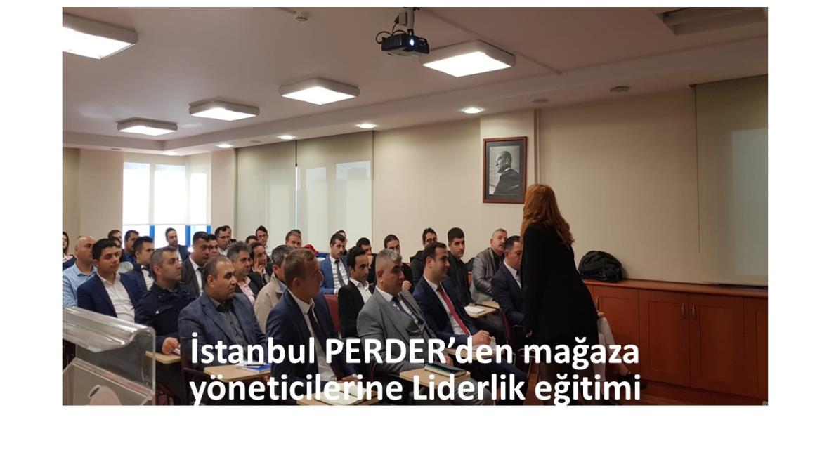 İstanbul PERDER’den mağaza yöneticilerine Liderlik eğitimi