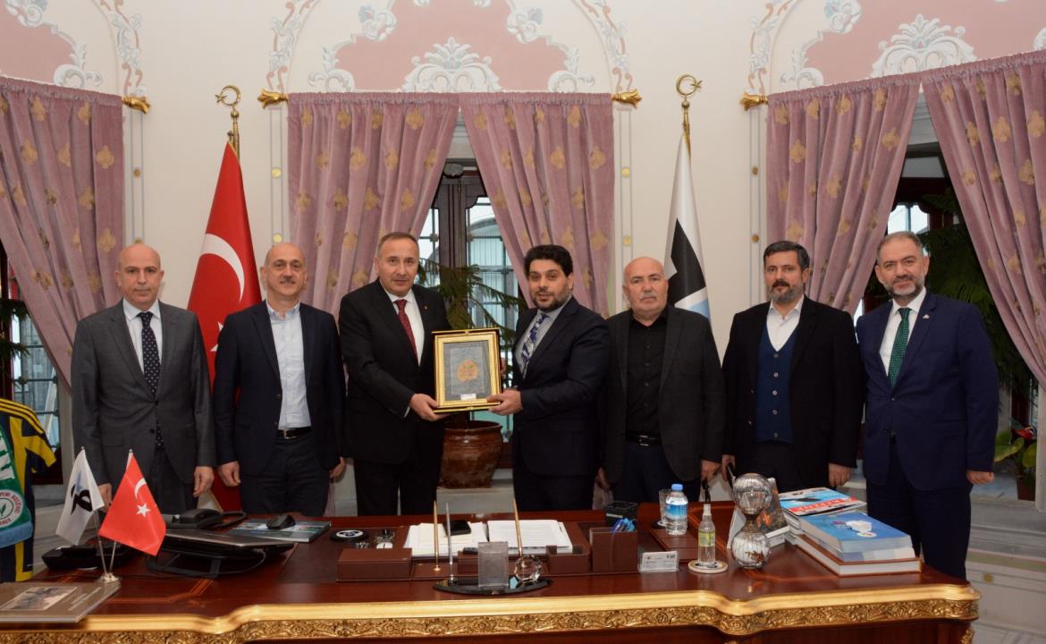 İstanbul PERDER , İstanbul Ticaret Borsası Başkanı Ali KOPUZ’u makamında ziyaret etti.
