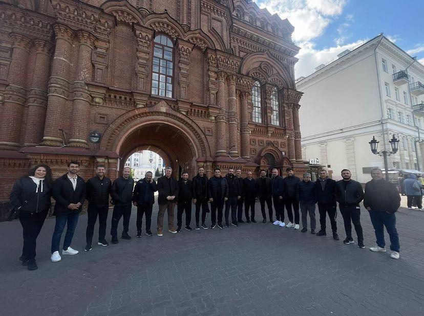 Rusya'nın Kazan Şehrine İş Gezisinde Bulunduk.