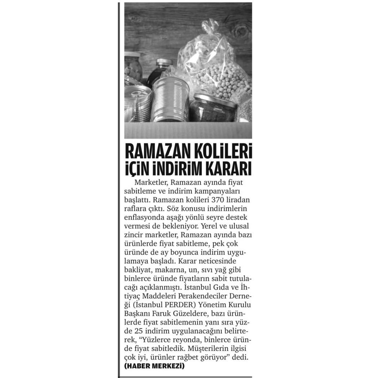 Yerel Marketlerden Enflasyona Karşı Kararlı Mücadele