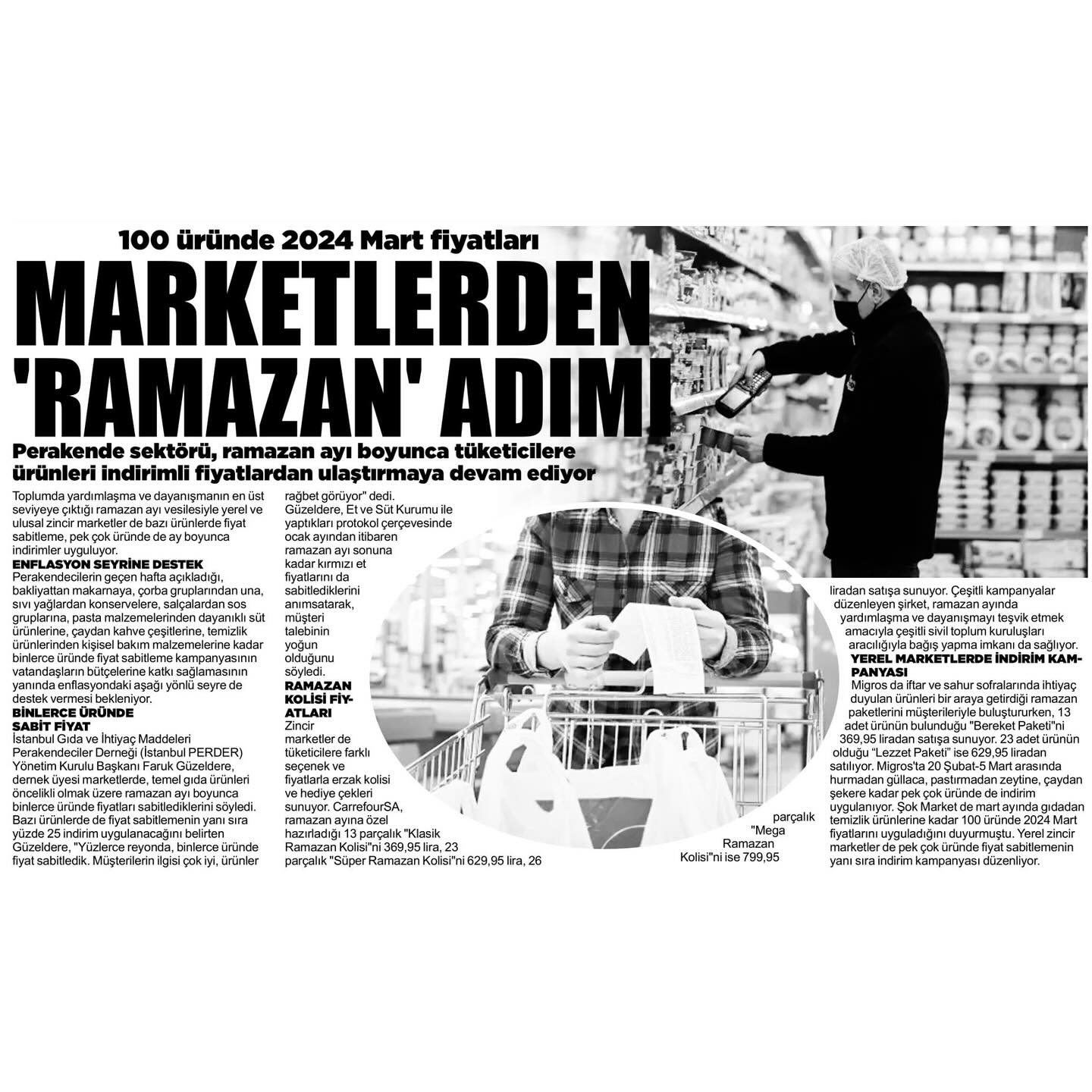 Yerel Marketlerden Enflasyona Karşı Kararlı Mücadele