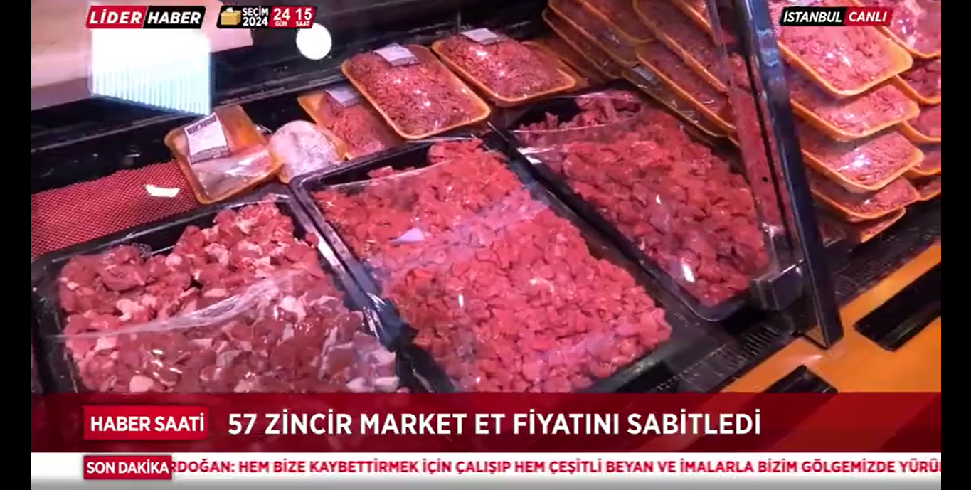 İstanbul PERDER Üye Zincir Marketler Fiyatları Sabitledi...